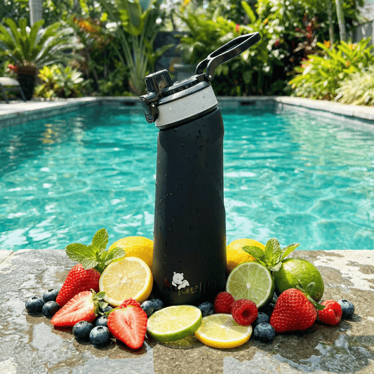 Aquelly™ | Bidon z Iluzją Smaku + 5 Kapsułek